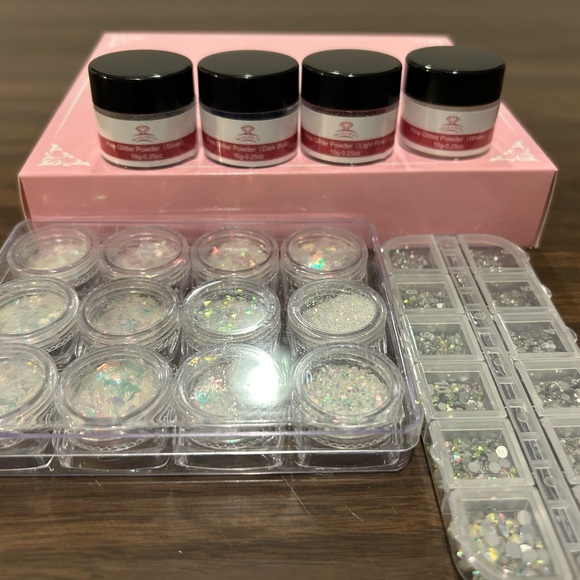 Makartt Nail Glitter Rhinestones Powder - Picture 1 of 7
